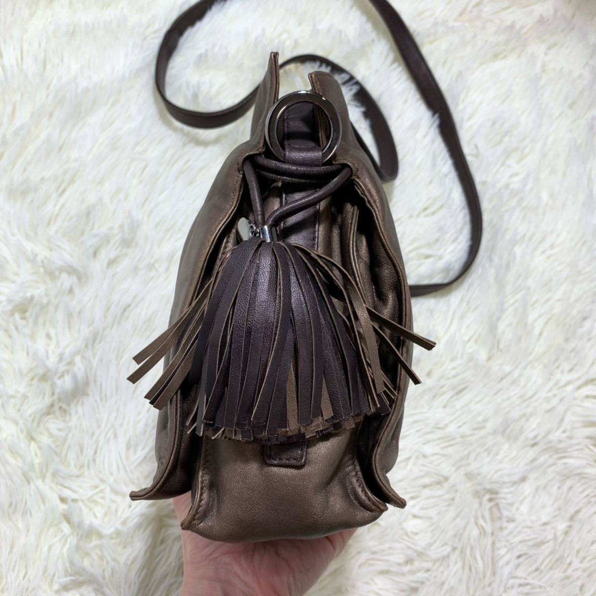 美品!LOEWE ロエベ フラメンコ ショルダーバッグ タッセル | charcas