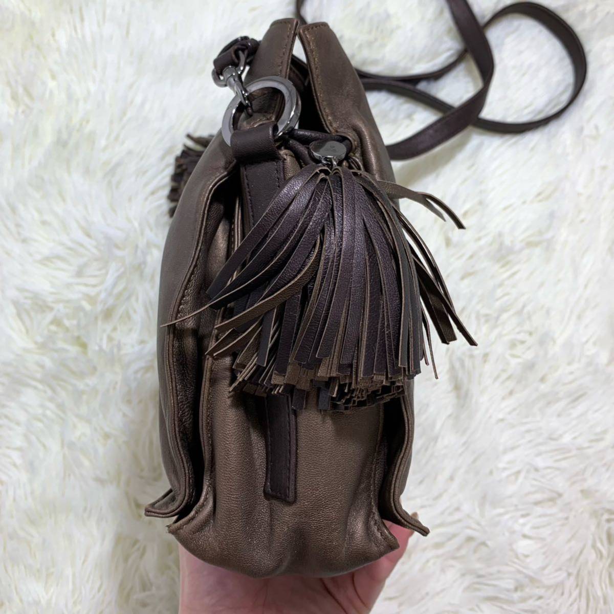 美品!LOEWE ロエベ フラメンコ ショルダーバッグ タッセル | charcas