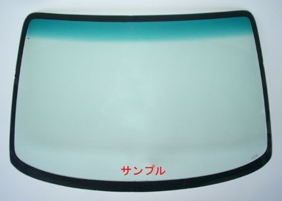 OEM 新品 フロント ガラス PORSCHE ポルシェ BOXSTER ボクスター 1997-2004Y グリーン/グリーンボカシ アンテナ_画像1