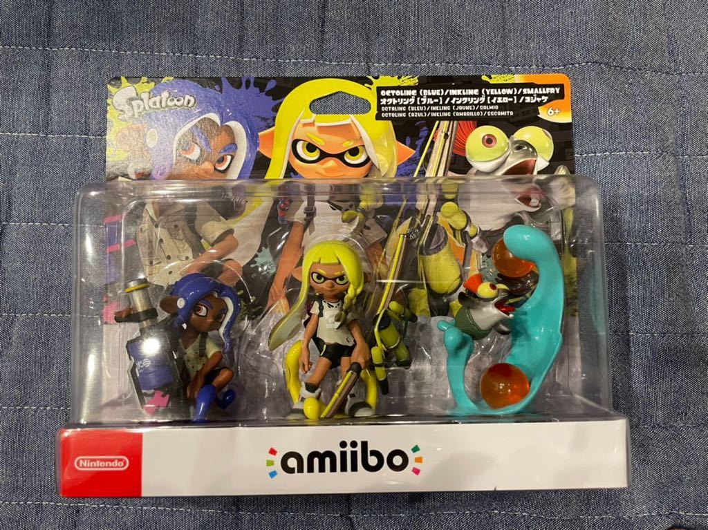 スプラトゥーン3 amiibo トリプルセット インクリング オクトリング