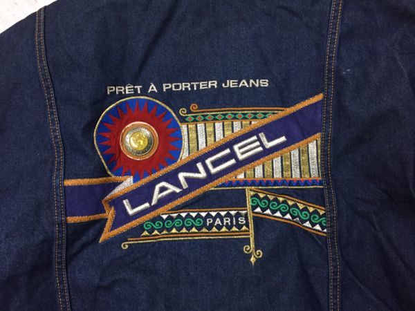 ランセル LANCEL オールド レトロ アメカジ ビッグシルエット ダブル
