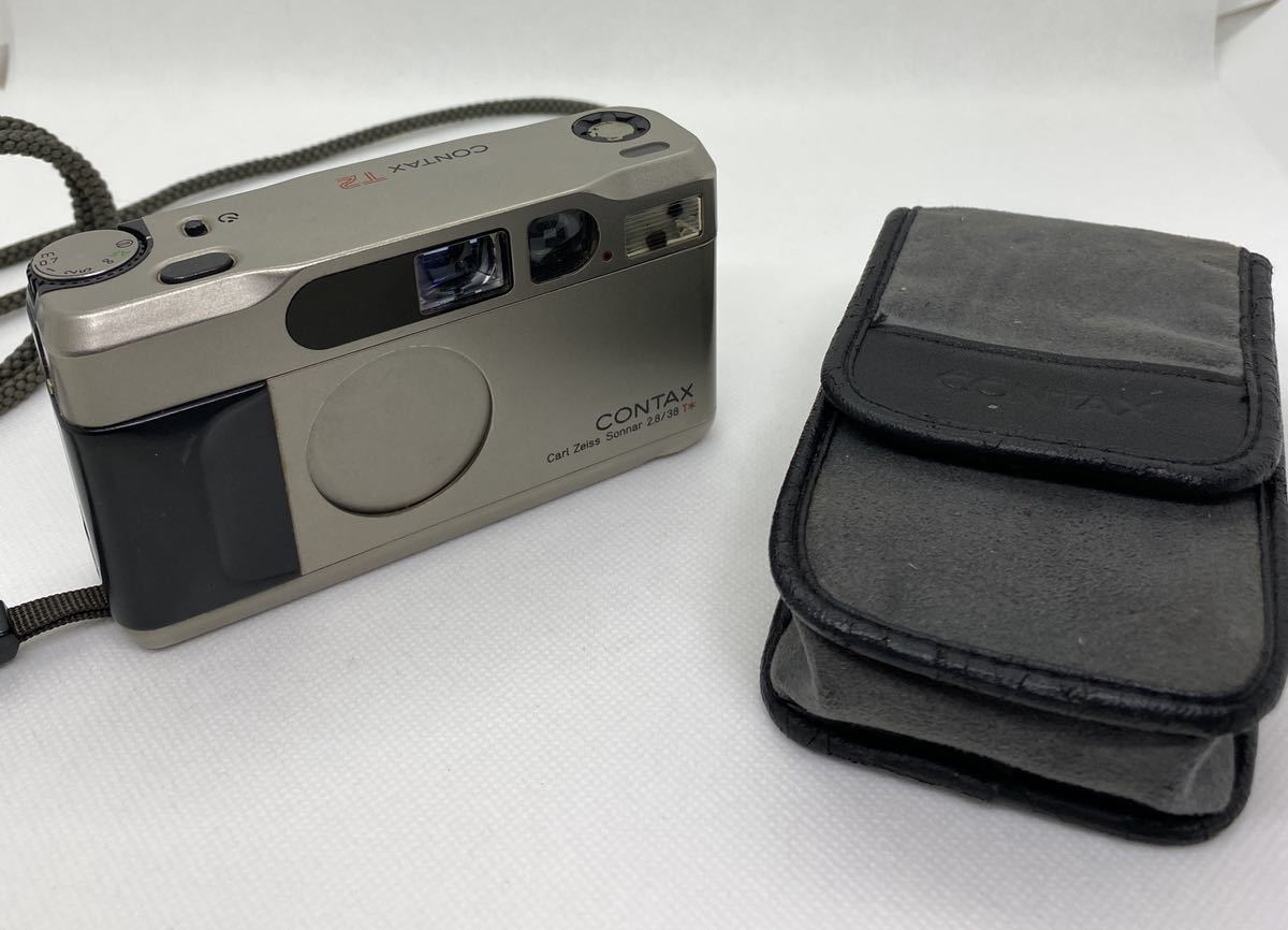 1円~】CONTAX コンタックス T2 Carl Zeiss Sonnar 2.8 / 38 T