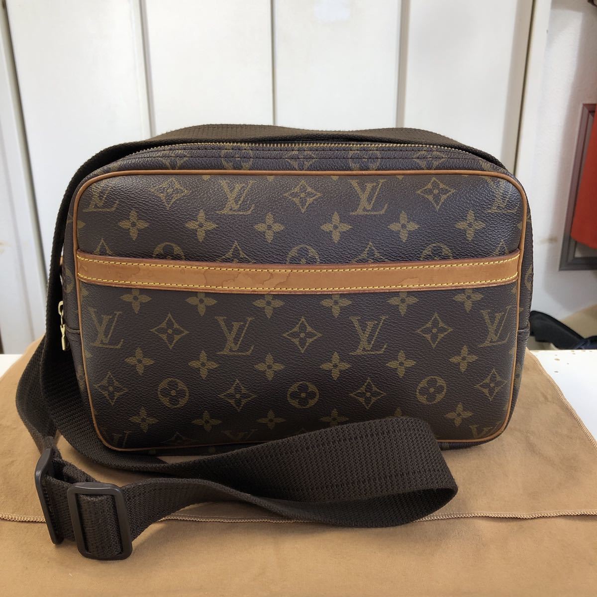 LOUIS VUITTON モノグラム リポーターPM ショルダーバッグ_画像1