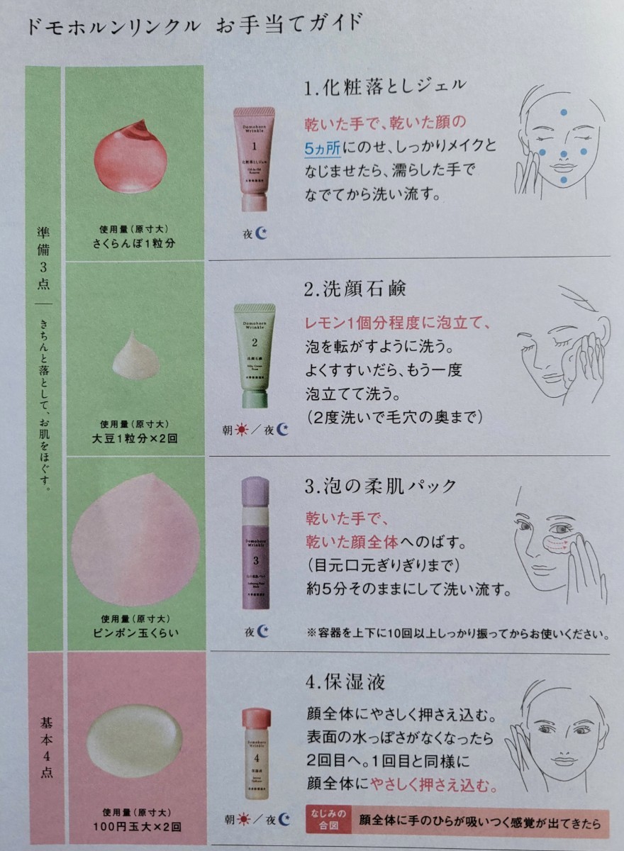 ドモホルンリンクル ②洗顔石鹸7g 10本 - 基礎化粧品
