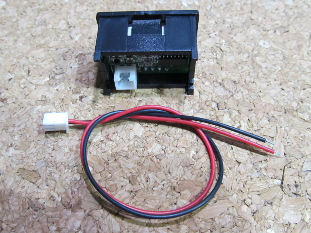 2 штук белый цвет panel установка type DC4V-DC30V цифровой вольтметр 