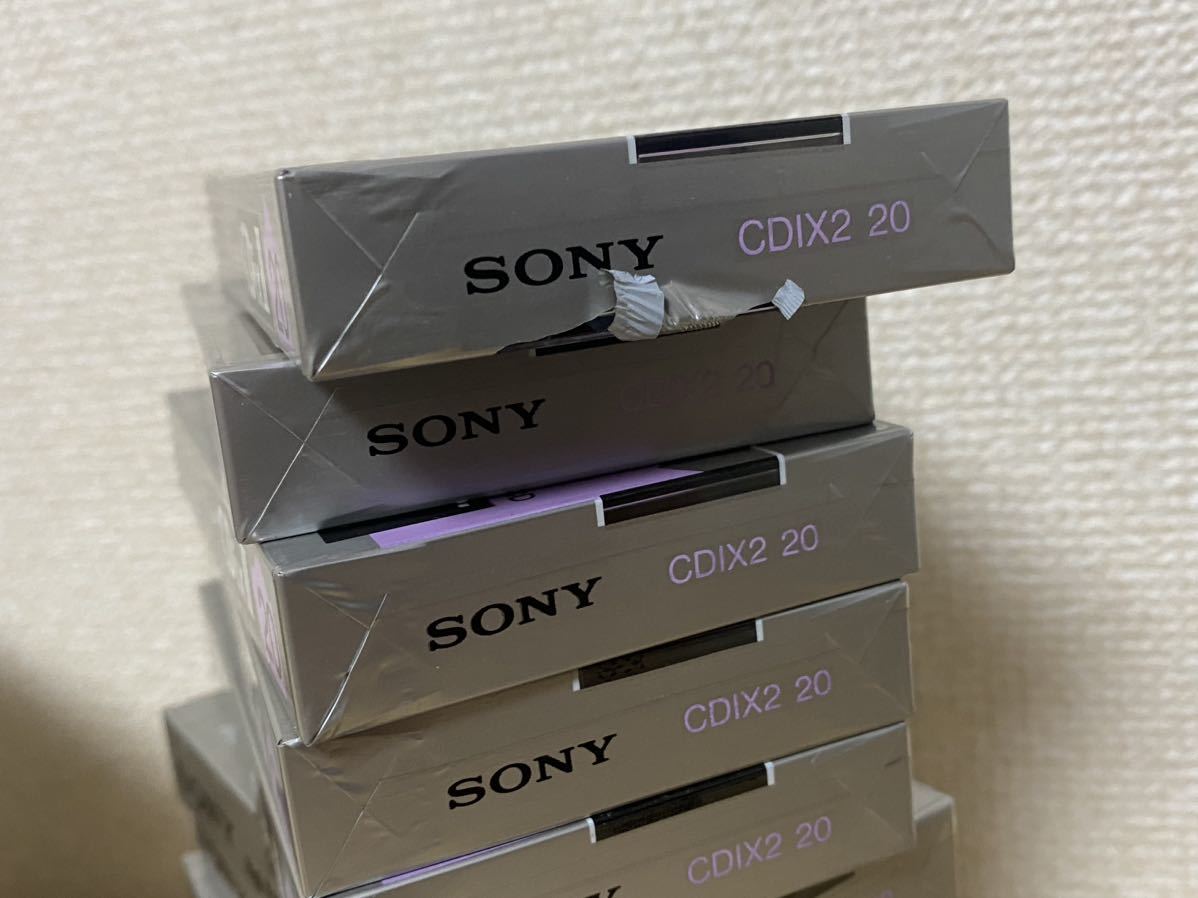 SONY ソニー　カセットテープ　CDixⅡ 20 ハイポジション　19本　未開封_画像5