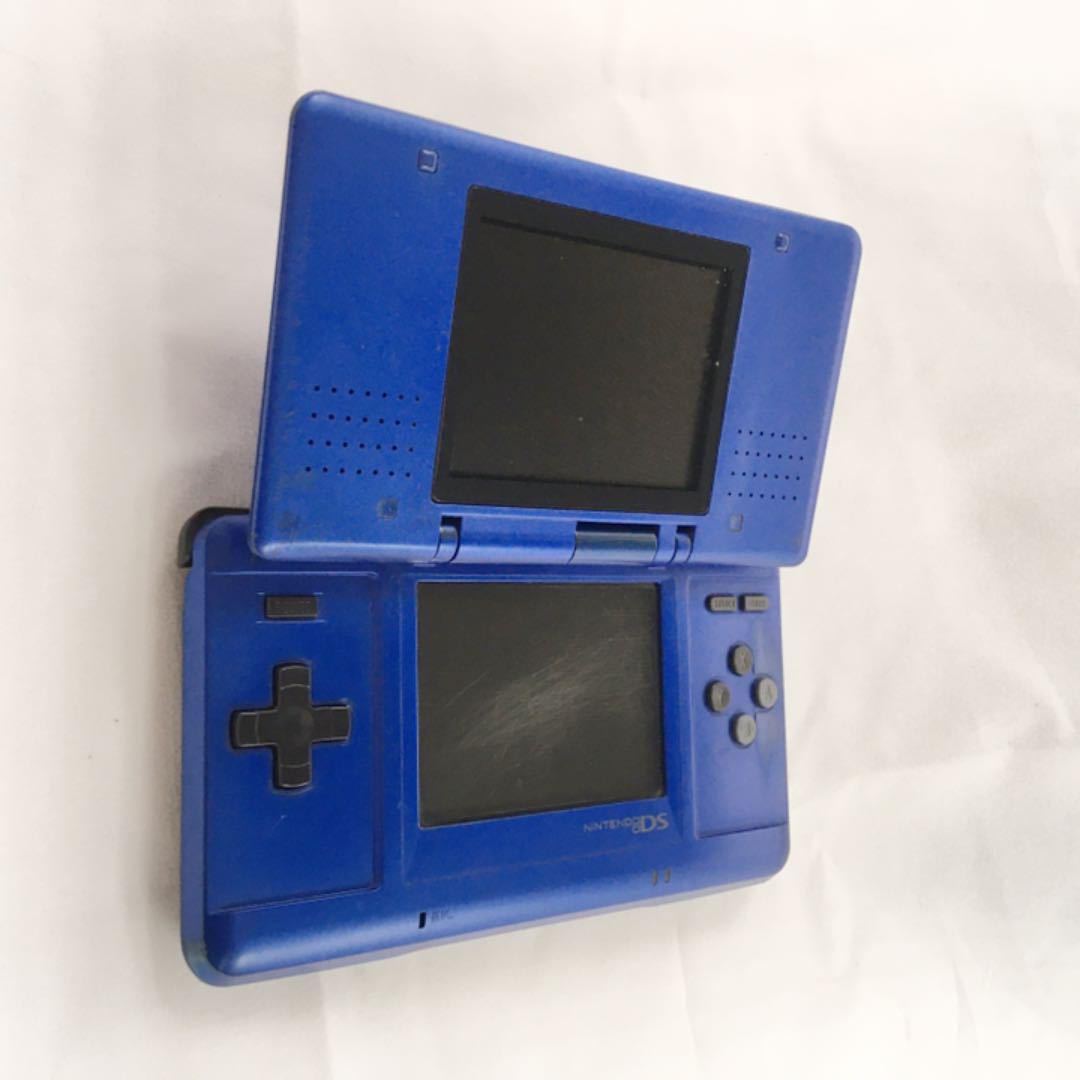 超熱 初代ニンテンドーDS エレクトリックブルー 携帯用ゲーム本体