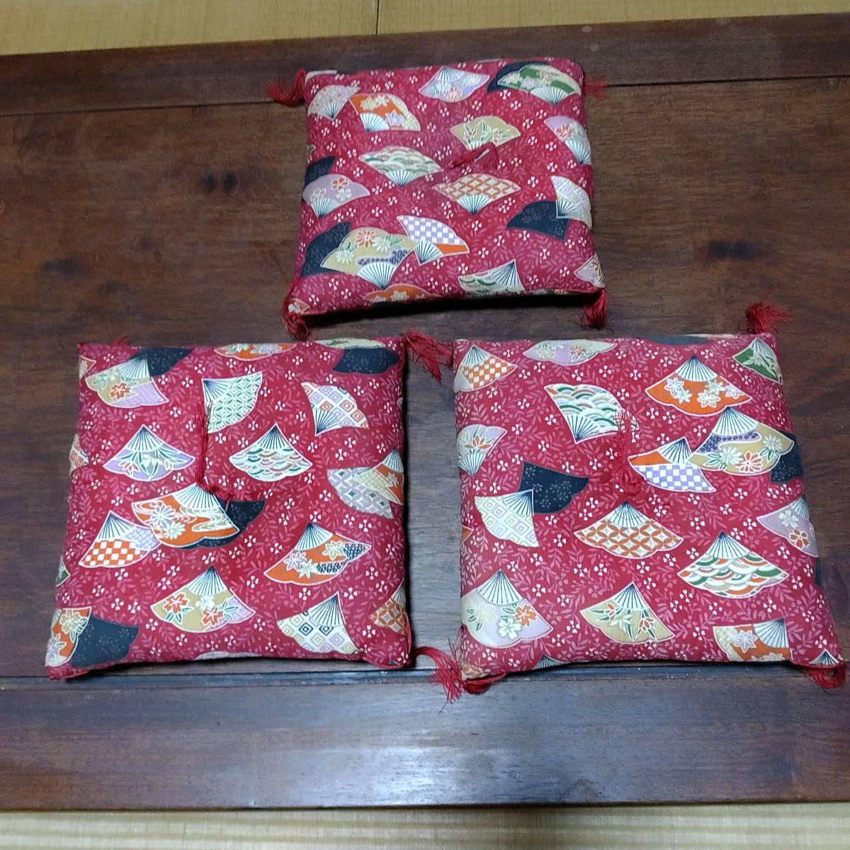  Showa Retro аксессуары для кимоно украшение для Mini подушка для сидения 3 позиций комплект 