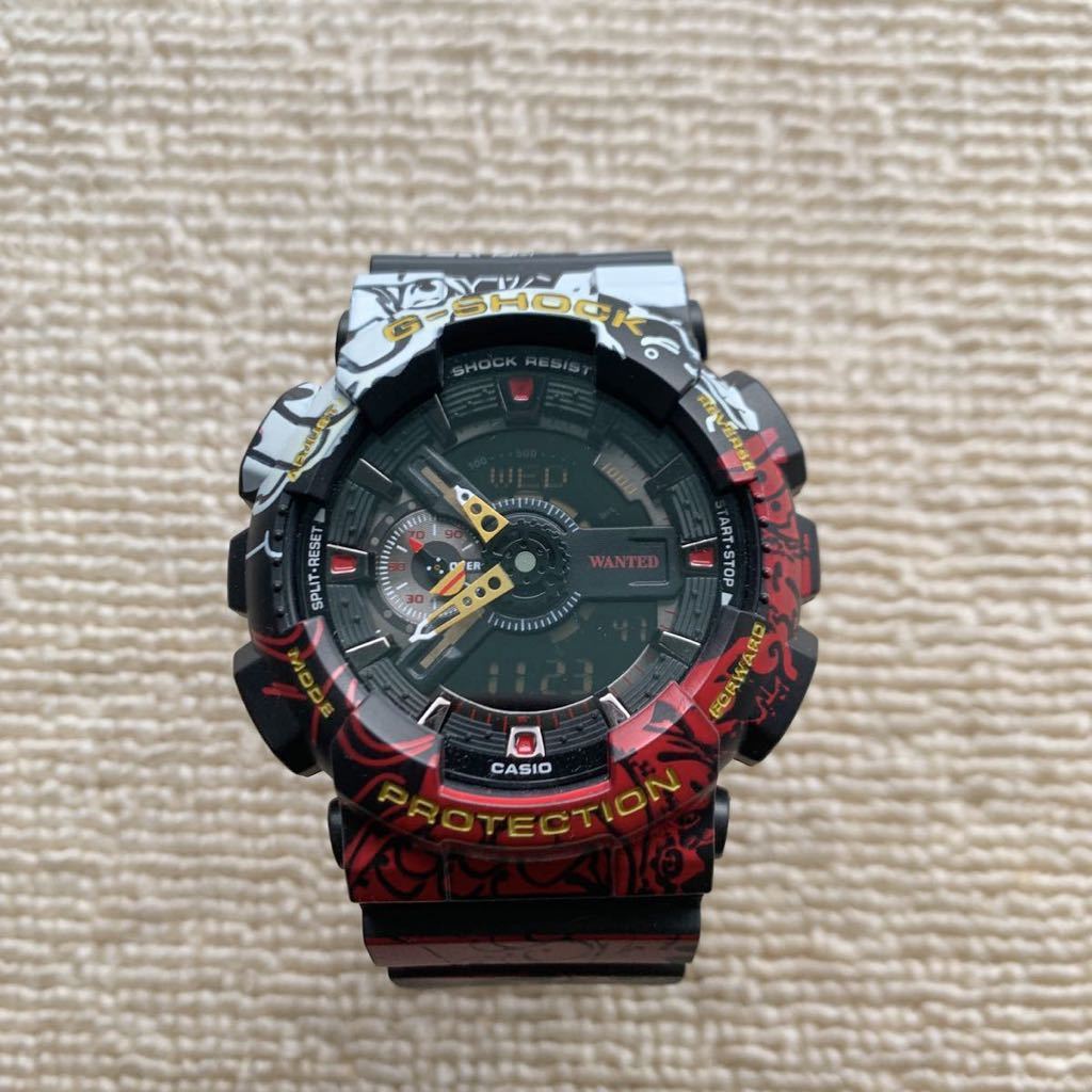 美品 CASIO G-SHOCK カシオGショック GA-110JOP-1A4JR ONE PIECE