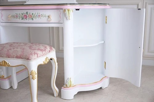  futoshi special price! antique style ro here style Princess . series pin Crows rose. dresser stool attaching 