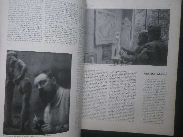 1933年 VANITY FAIR ミゲル・コバルビアス 表紙 Covarrubias/エドワード・スタイケン/アンリ・マティス/ポール・ギャリコ/アンティーク広告_画像3