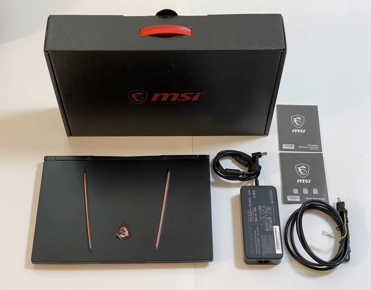 美品・おまけ付き】MSI GE75 Raider 8SF ゲーミングノートPC GeForce