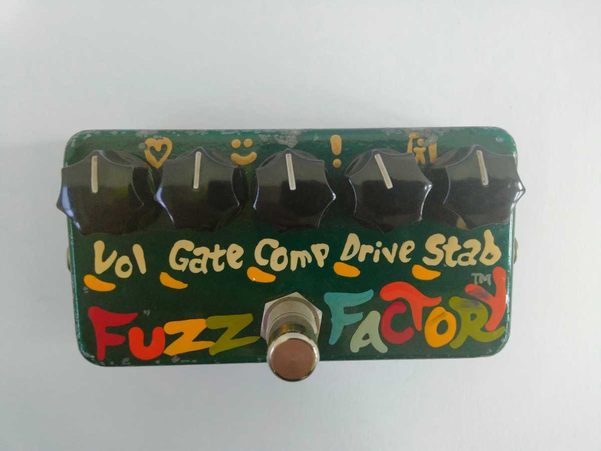 レア希少 Z Vex Fuzz Factory 初期型 ハンドペイントファズ レア希少 Z Vex Fuzz Factory 初期型 ハンドペイントファズ