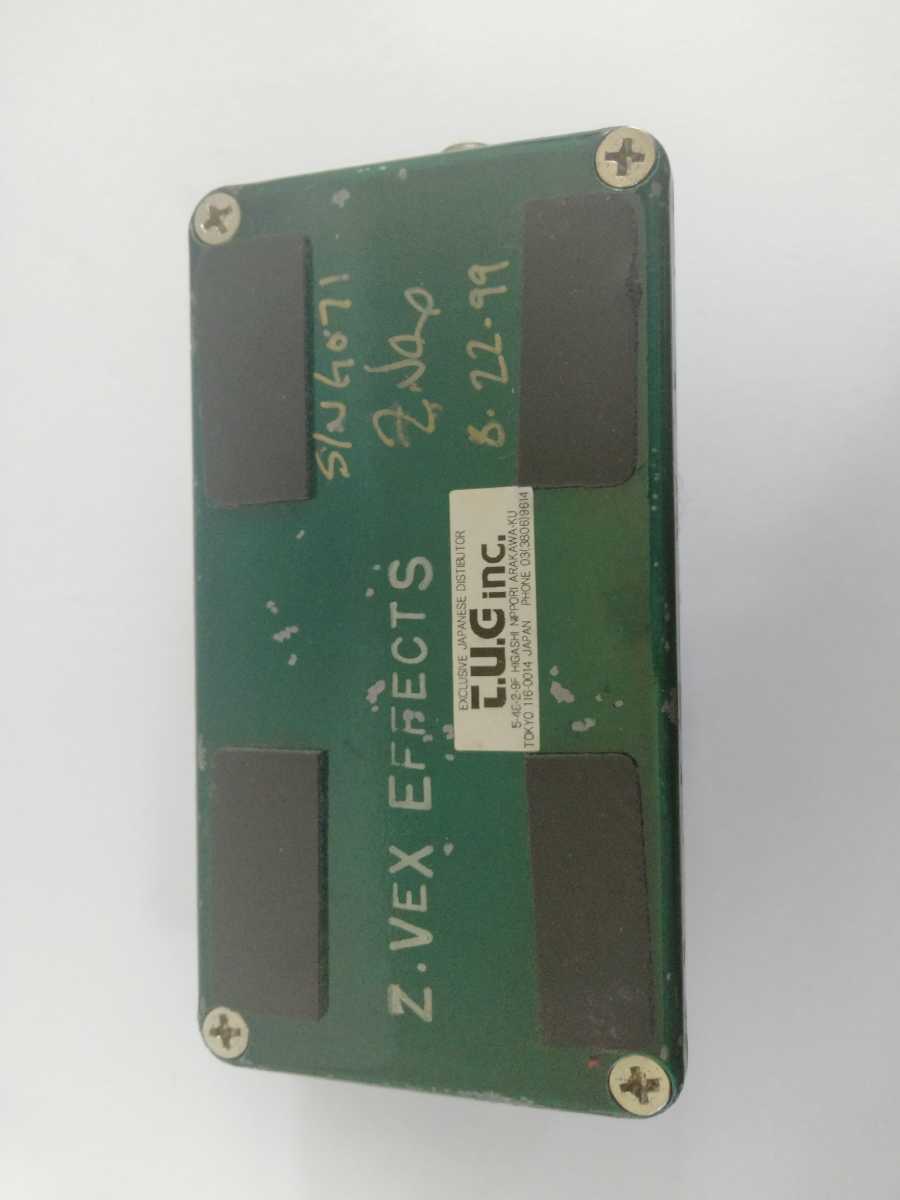 レア希少 Z Vex Fuzz Factory 初期型 ハンドペイントファズ レア希少 Z Vex Fuzz Factory 初期型 ハンドペイントファズ