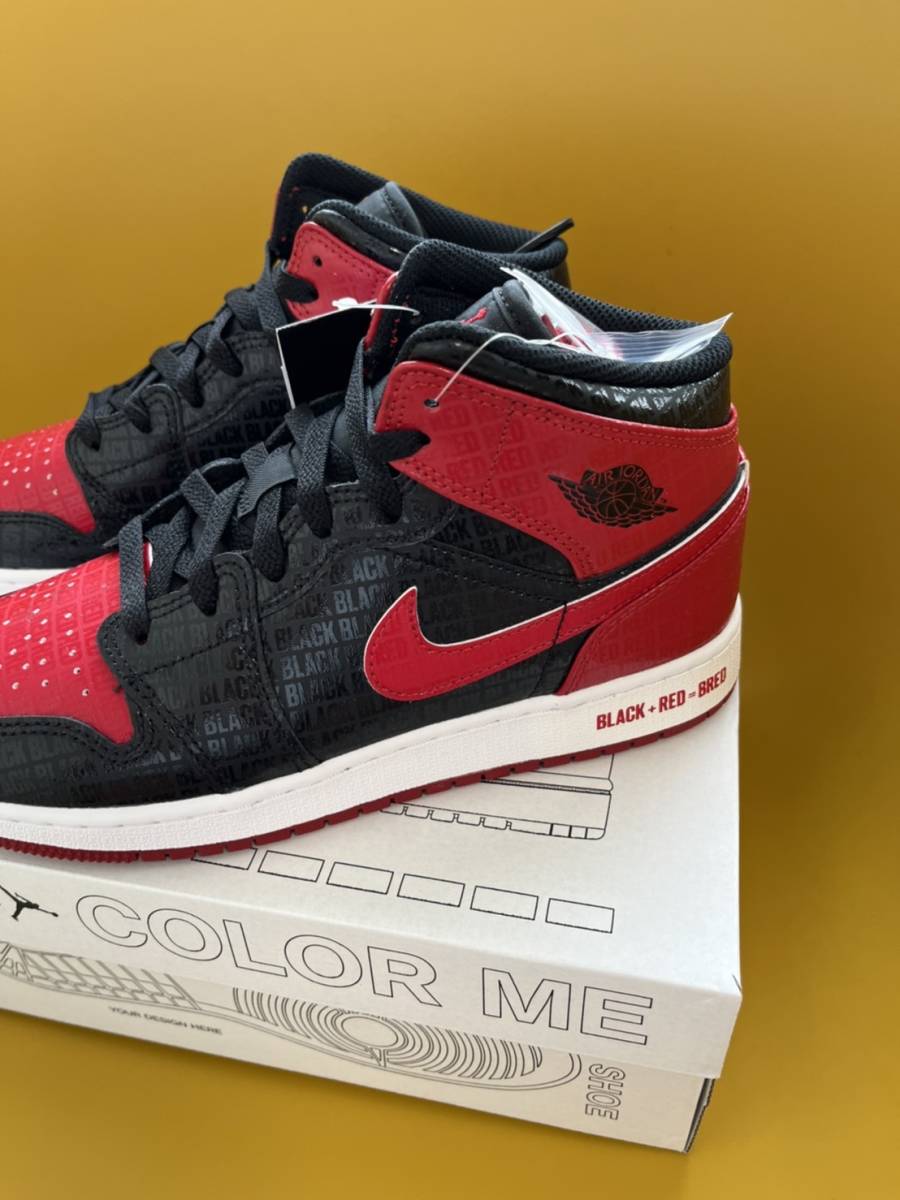 定価14300円 NIKE AIR JORDAN 1 MID SS GS ナイキ ジョーダン1 SIZE