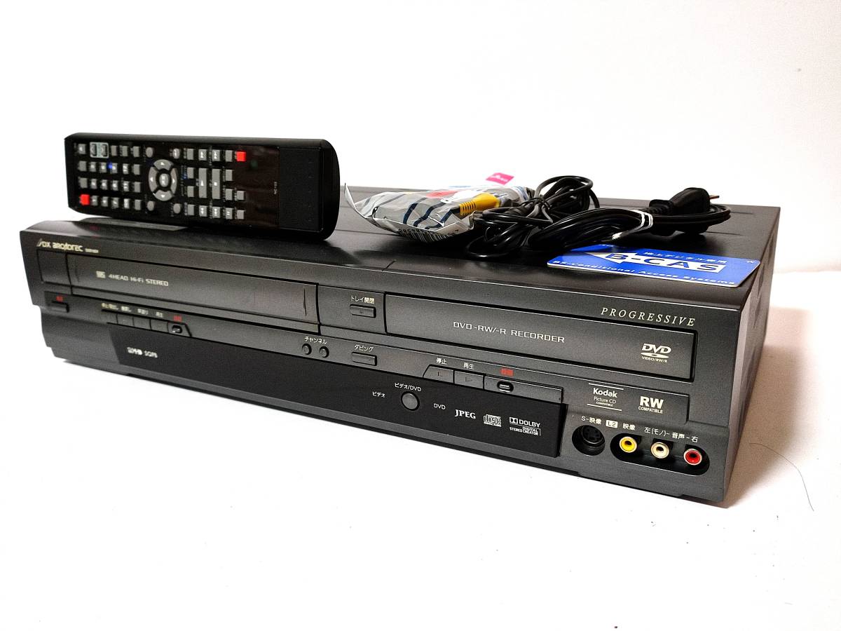 メンテナンス済み】DXR160V DXアンテナ VHSビデオ一体型DVDレコーダー