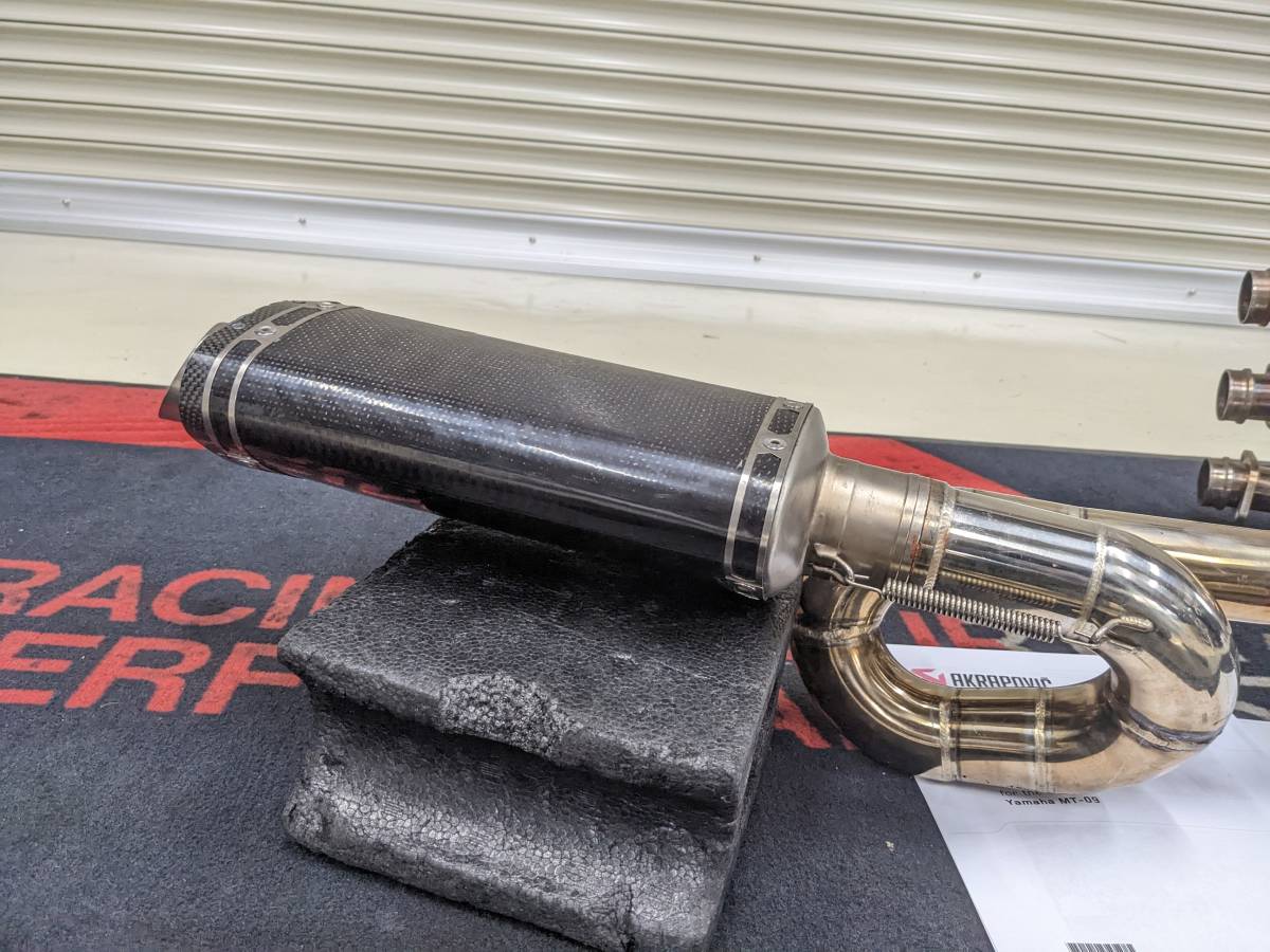 12月スーパーSALE MT-09 XSR900 用アクラポビッチ akrapovic