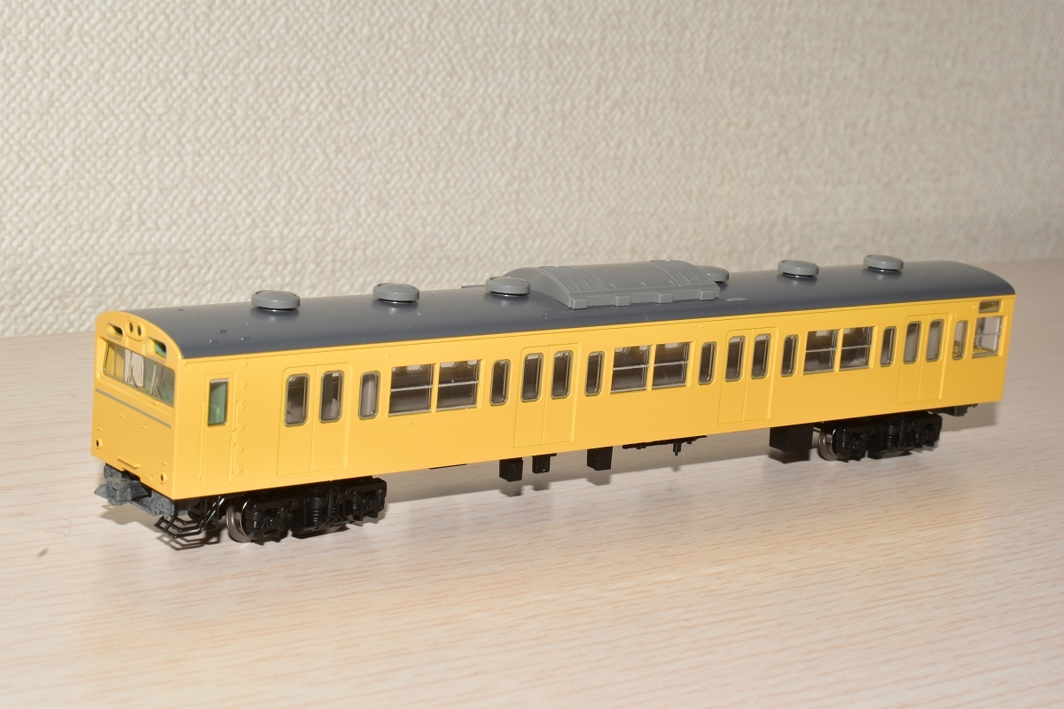 ●TOMIX HG クハ103 カナリア「92543 103系通勤電車 (高運転台ATC車・カナリア) 基本セット」バラシ 中央・総武緩行線 トミックス その1_画像1