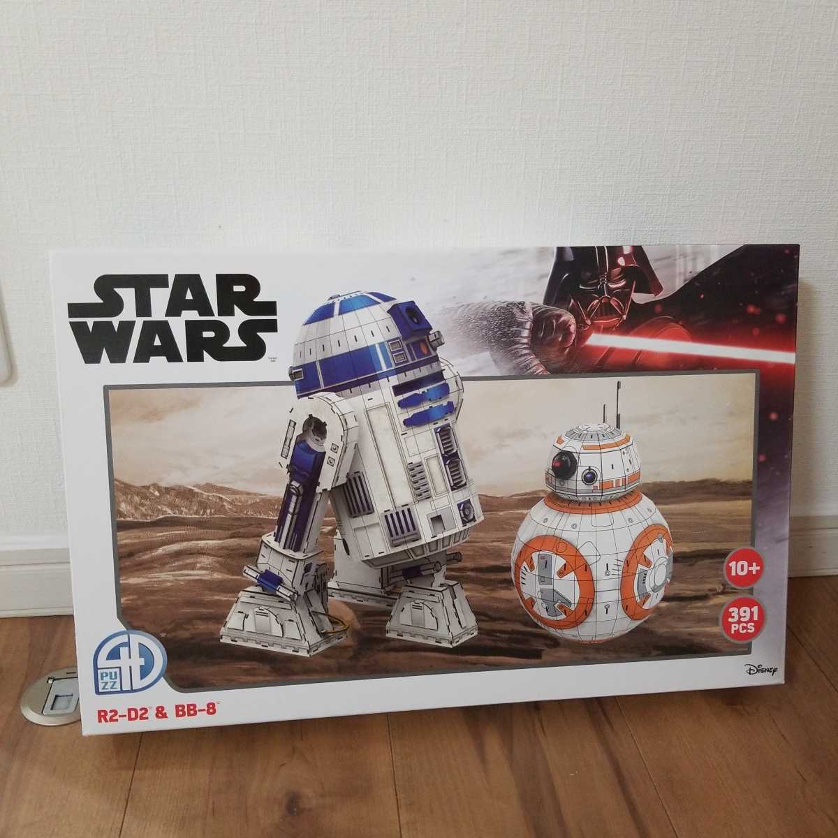 未使用　STAR WARS　3D パズル　R2-D2 BB-8 プレゼントにも　スターウォーズ