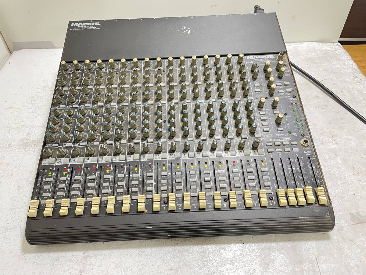 MACKIE 1604-VLZ PRO 16ch ライン アナログミキサー-