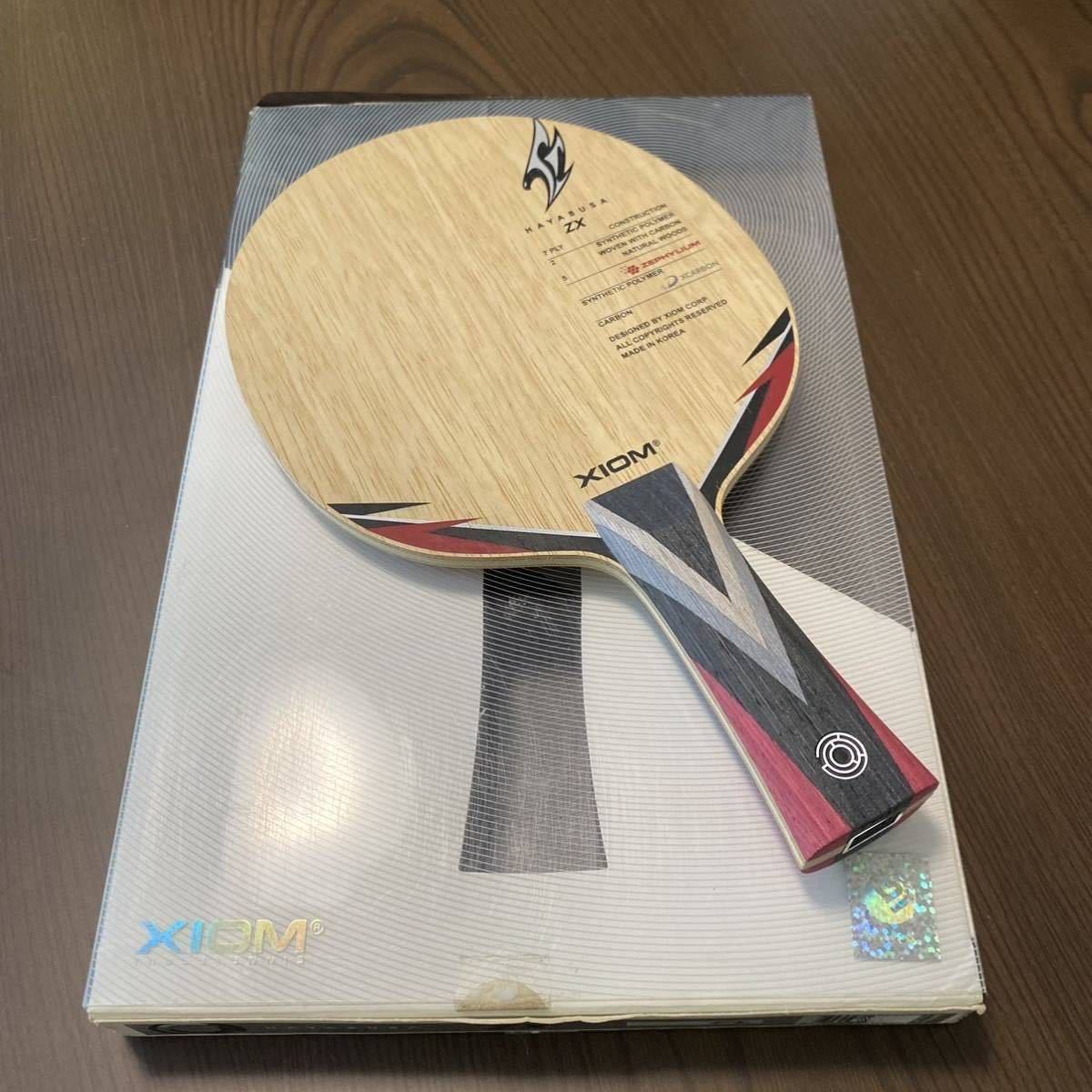 商品説明必読 未使用 廃盤 ハヤブサZX FL XIOM HAYABUSA 希少 卓球