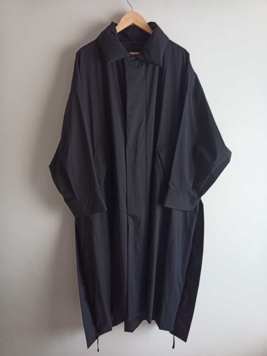 2019年 ISSEY MIYAKE IKKO TANAKA No 4 windcoat BLACK ウィンド