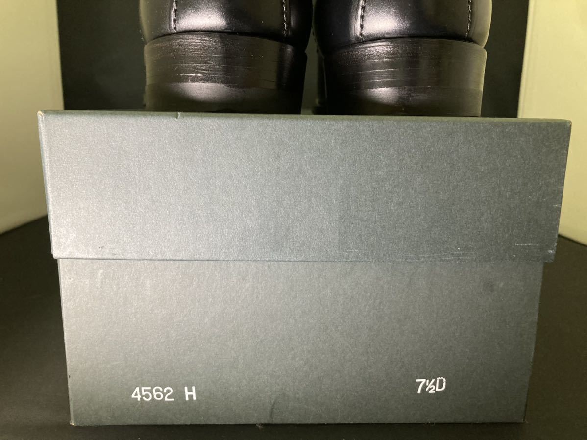 【新品】オールデン ALDEN 4562H P-TOEブーツ コードバン ブラック モディファイド　サイズ7.5D 状態完璧　正規販売店購入　定価178,200円_画像9