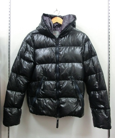 キングラムfhi☆DUVETICA BEAMS dionisio ダウンジャケット 46 黒×紫
