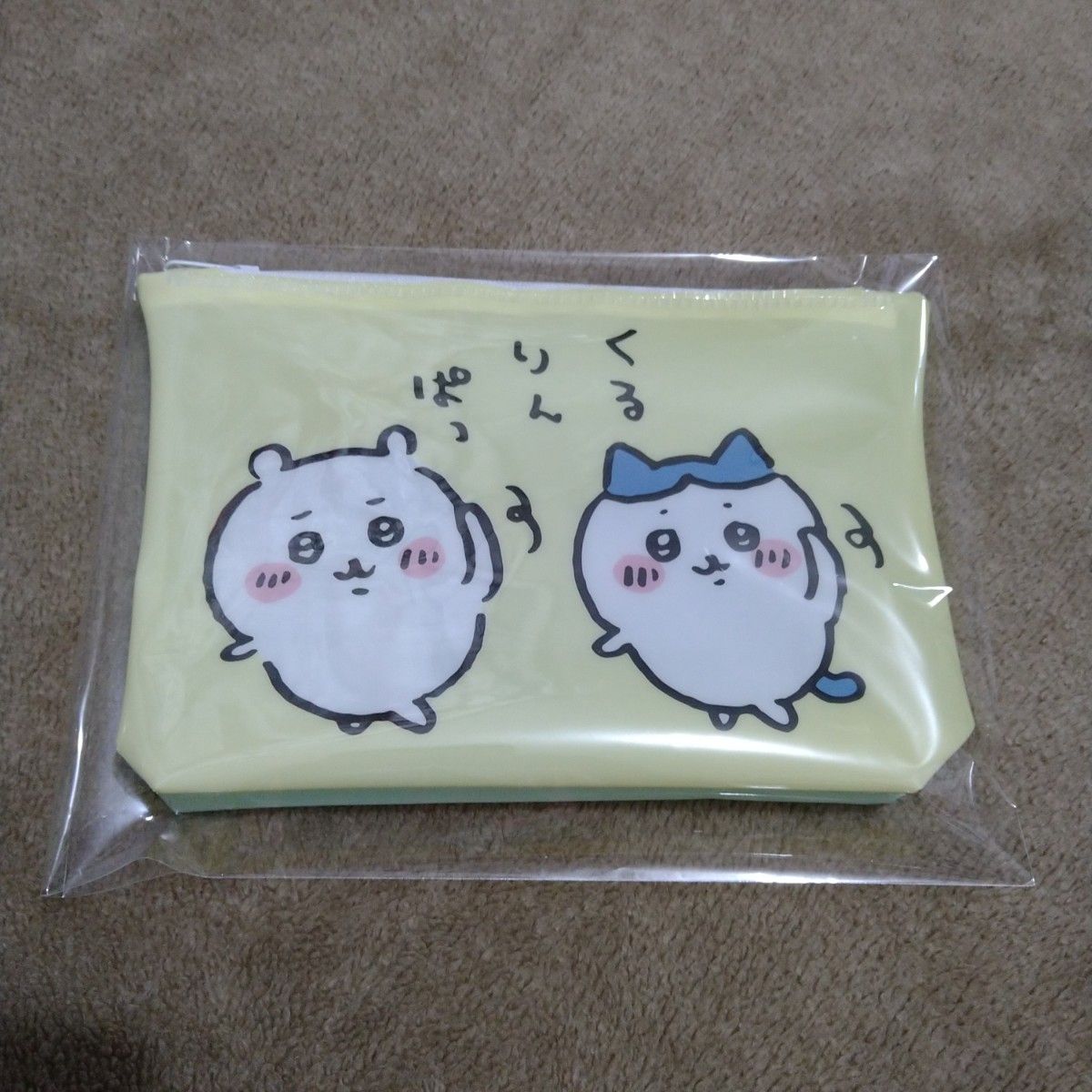 ちいかわ ちいかわらんど ソラマチ ノベルティ ポーチ くるりんぱっ|PayPayフリマ ガーゼタオル ステッカー たこぎ ちいかわらんど梅田 ノベルティ