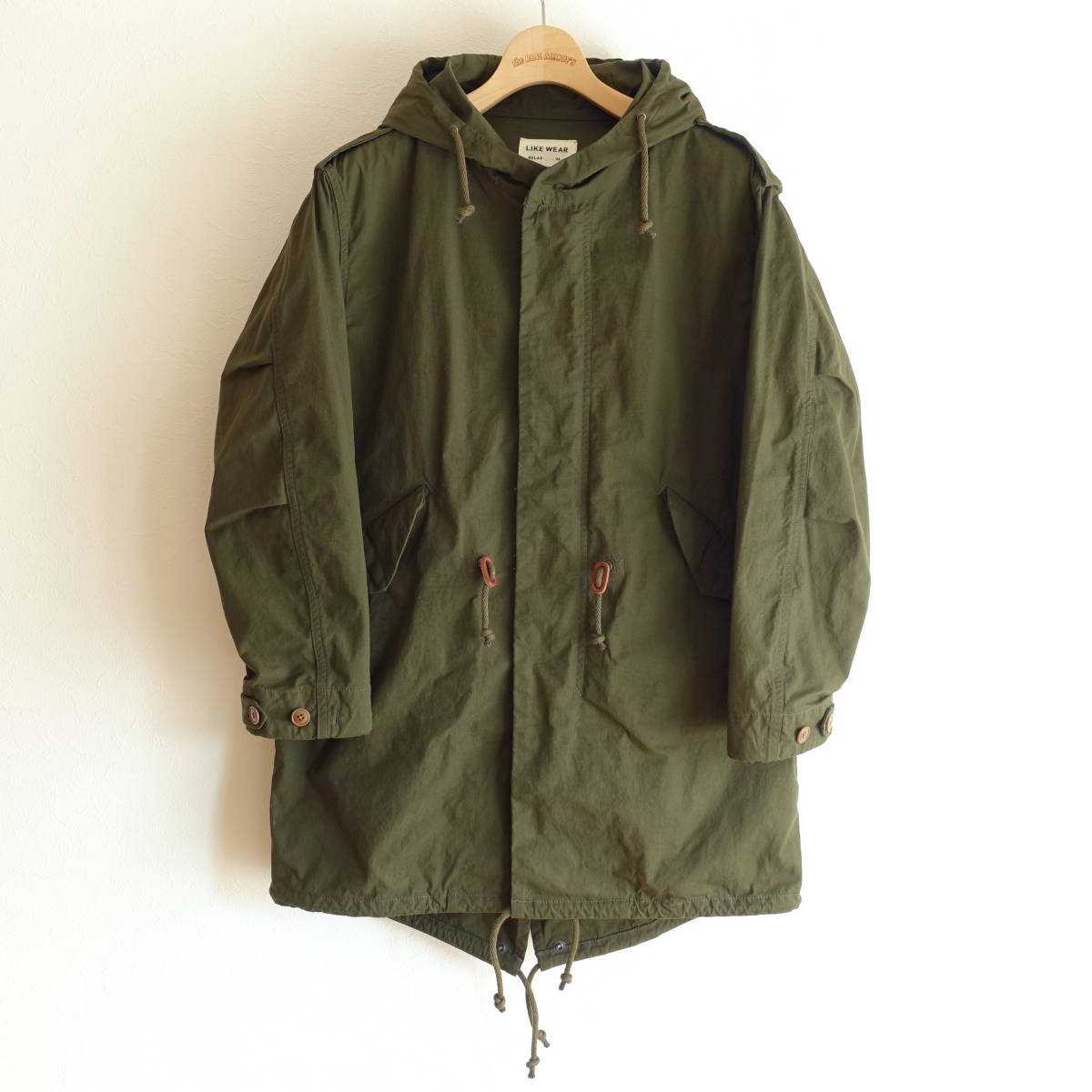 YAECA LIKE WEAR ヤエカ ライクウェア モッズコート-