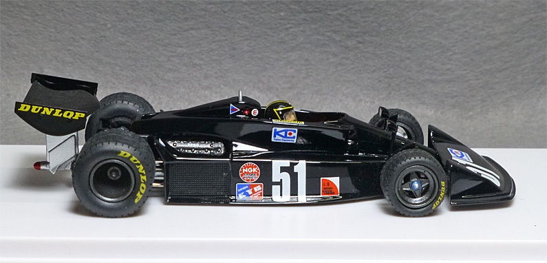コジマ KE007(No.51/長谷見 昌弘)1976 F1日本グランプリ *1/43 コジマ KE007(No.51/長谷見 昌弘)1976 F1日本グランプリ *1/43