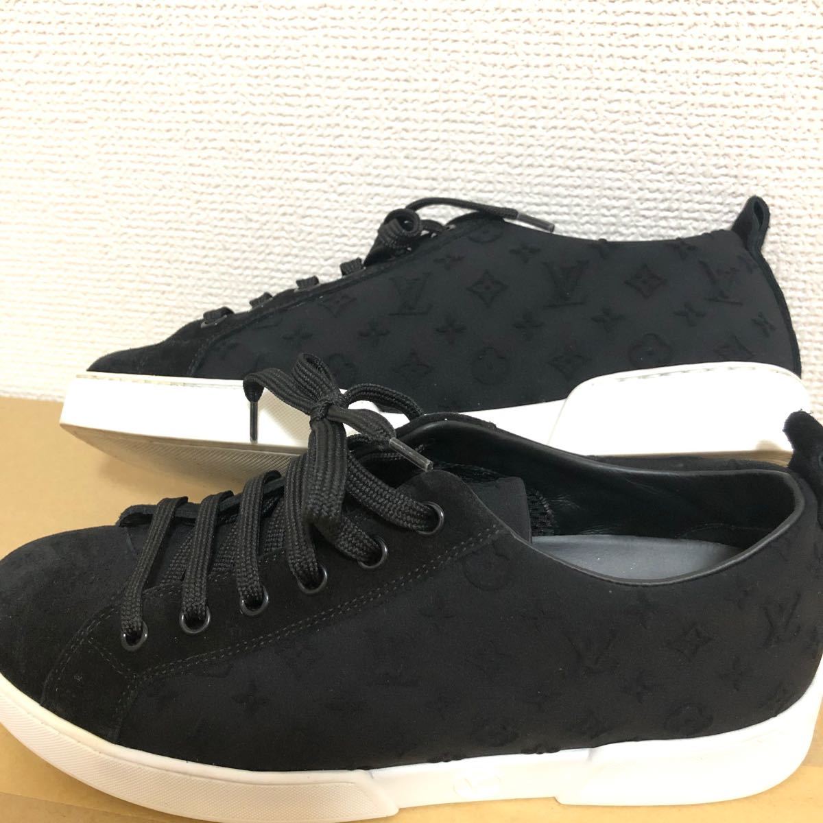 LOUIS VUITTON ステラーライン モノグラムスニーカー ブラック 36