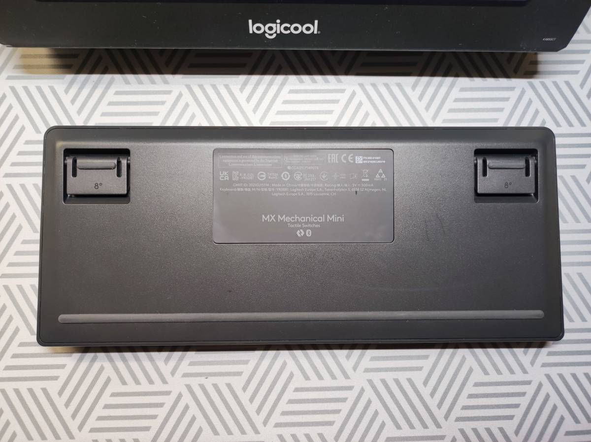Logicool MX MECHANICAL Mini KX850CL グラファイト 茶軸JIS日本語配列