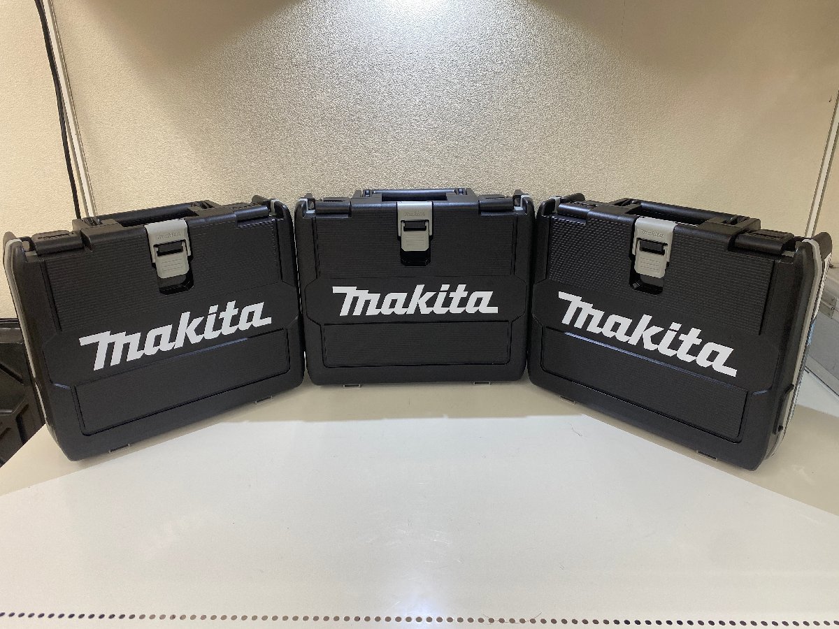 KOR【開封のみ・未使用品】makita TD172 18V 充電式インパクトドライバ 3台セット【001-221120-JU-14KOR】_画像6