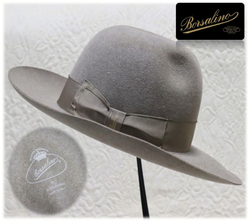 かわいい！ ボルサリーノ Borsalino メンズ 帽子 californiabonsai.com