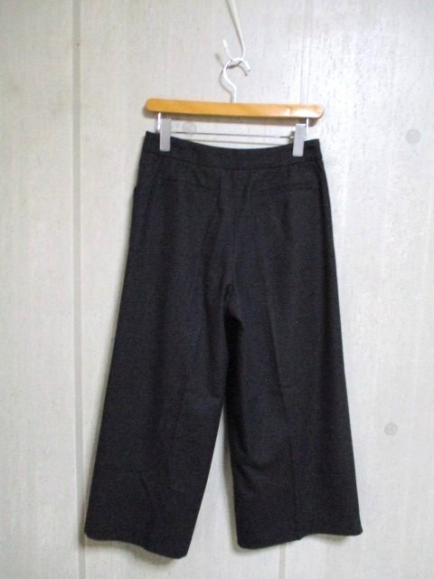 e254 Leilian Leilian wool pants wide pants size 9 gray series 51-8