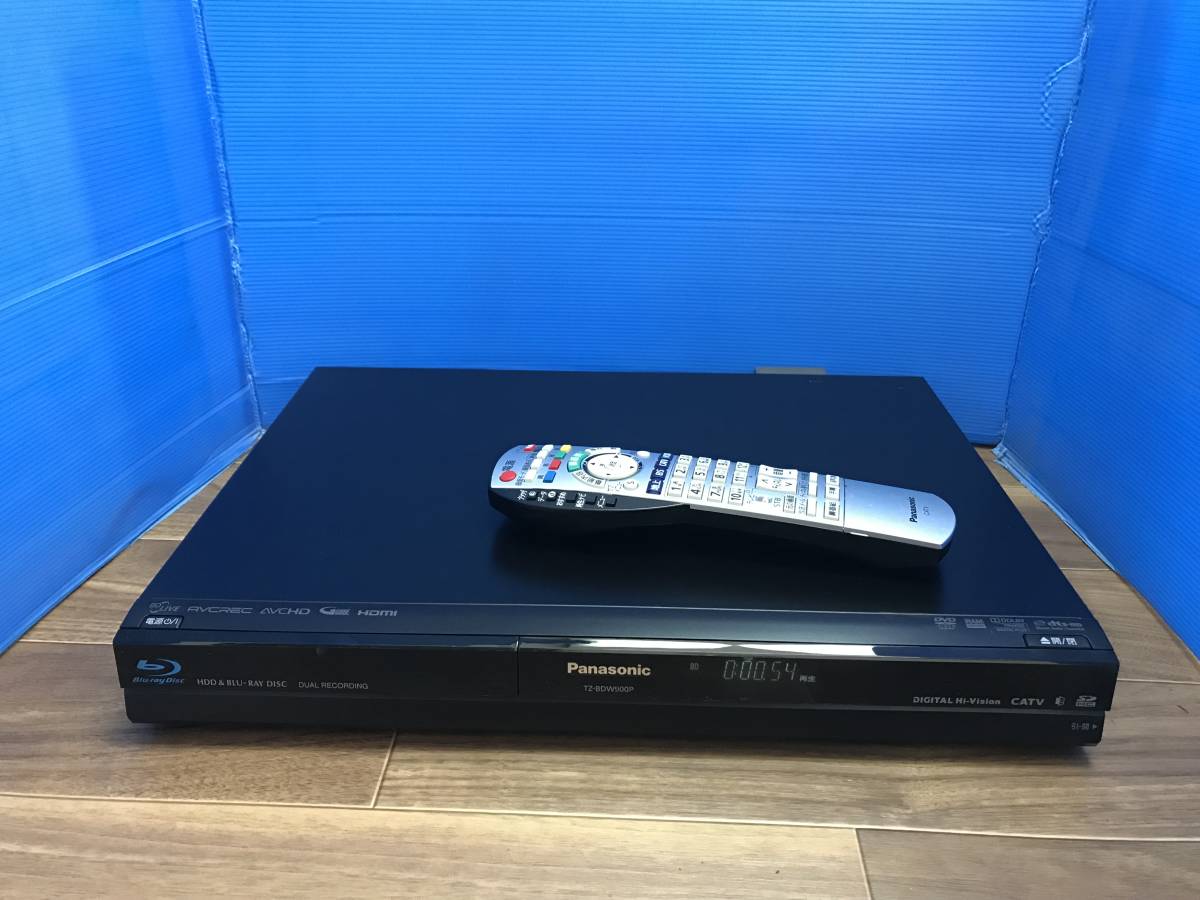 パナソニック DIGA HDD/BDレコーダー TZ-BDW900P 中古品B-5893_画像1