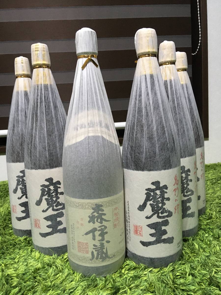森伊蔵×1本 魔王×5本 合計 6本セット 芋焼酎 lram-fgr.ma