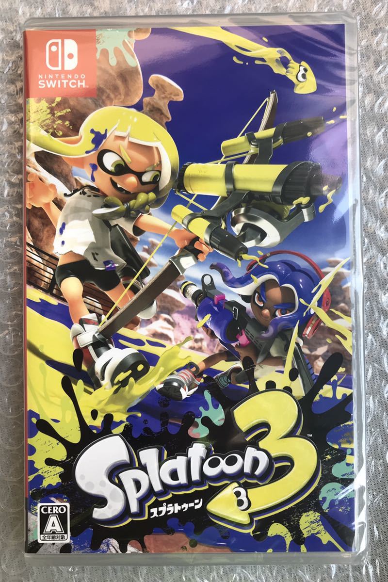 PayPayフリマ|未開封品c スプラトゥーン3(パッケージ版) ネコポス