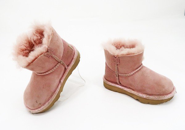 ◇【UGG アグ】子供用 ムートンブーツ ミニベイリーボタン II スター 子供用ブーツ 14.5cm_画像2