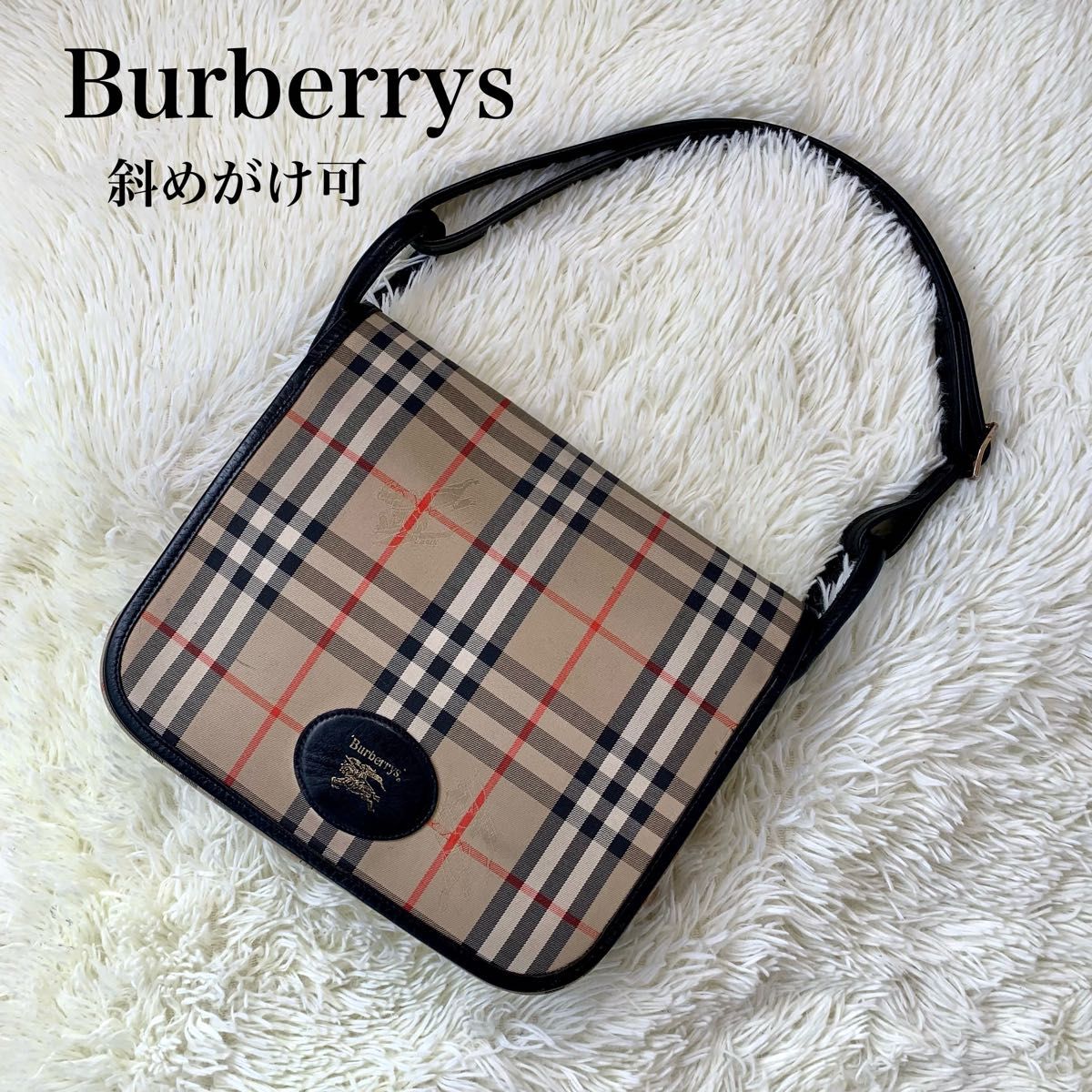Burberrys ヴィンテージバーバリー ノバチェック ショルダーバッグ