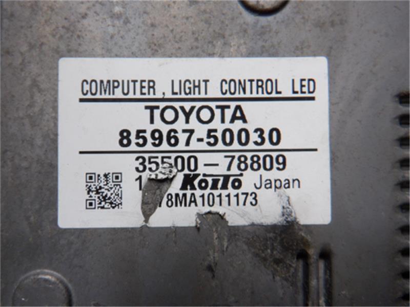  Toyota original Lexus LS { UVF45 } right light control unit 81107-33761 P10700-22020333