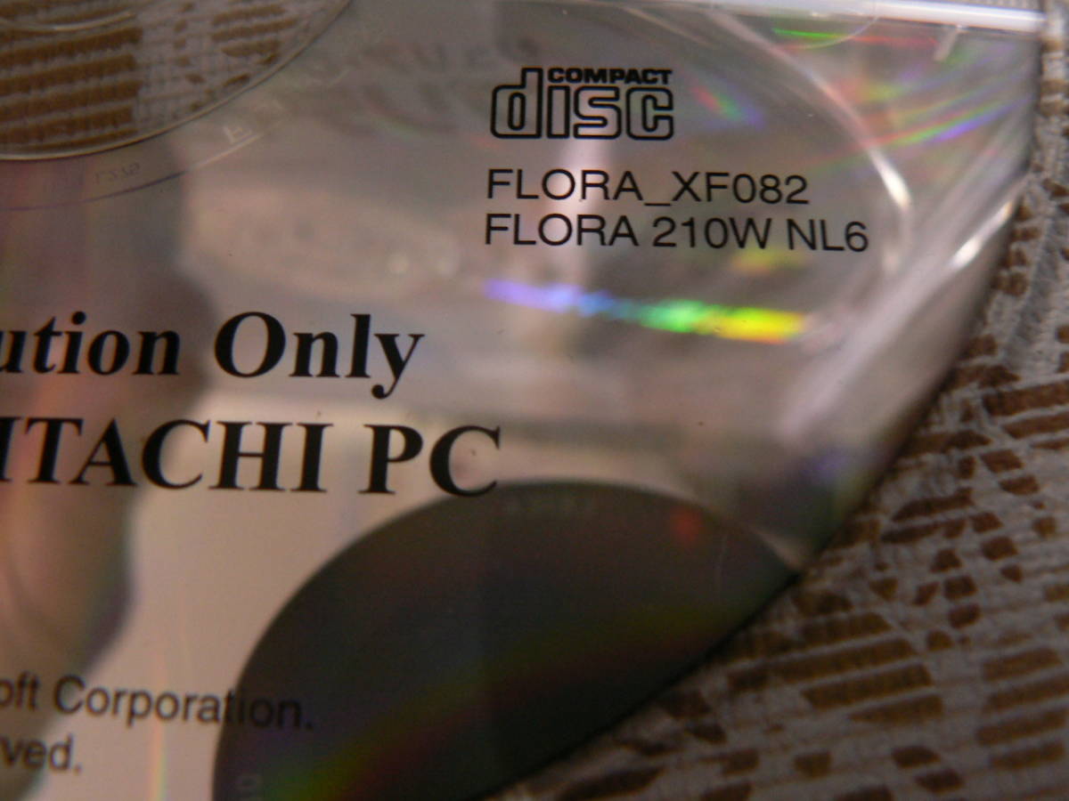 送料最安 180円 CDH79：日立リカバリCD　6枚組　FLORA 210W NL6　活用百科CD含む_画像2