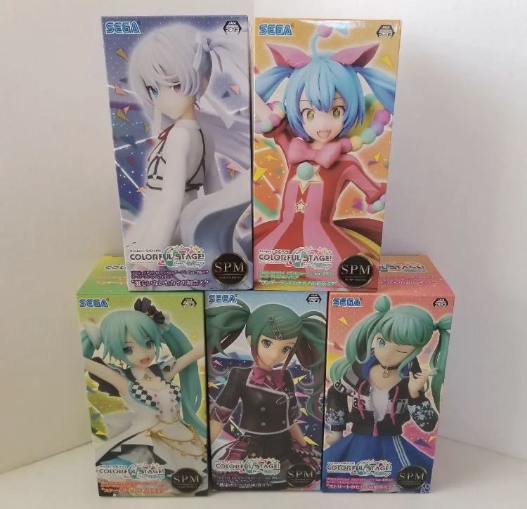 プロセカ 初音ミク フィギュア 5体セット プロジェクトセカイ プロジェクトセカイ プロセカ 初音ミク フィギュア 5種セット