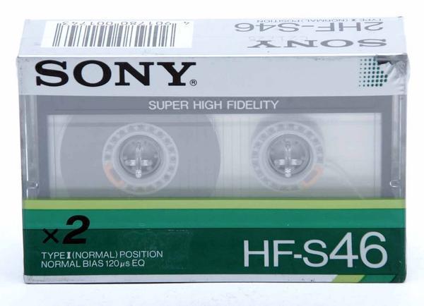 ※ 新品 古い HF-S SONY ソニー カセ ットテープ 46分 2本 Ra1404L5_画像1