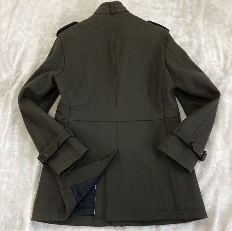 ヤフオク! - 極美品 極上!ウール バーバリーブラックレーベル BUR...