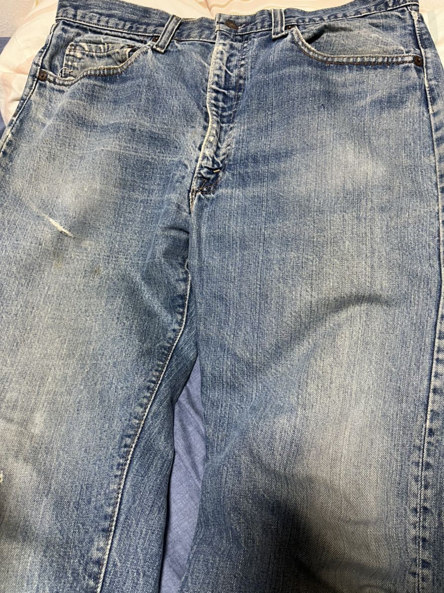 ヤフオク! - 送料無料 70s LEVI'S 505 66 前期 w34ビンテージ...