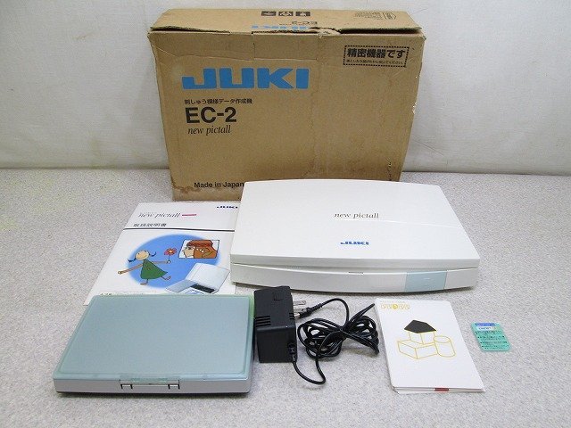 JUKI ジューキ 刺しゅう模様データ作成機 刺しゅう用スキャナ new pictall EC-2 ジャンク