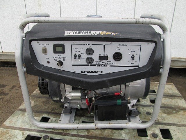 Yahoo!オークション - YAMAHA ヤマハ エンジン発電機 EF6000TE Yahoo!オークション - YAMAHA ヤマハ エンジン発電機 EF6000TE