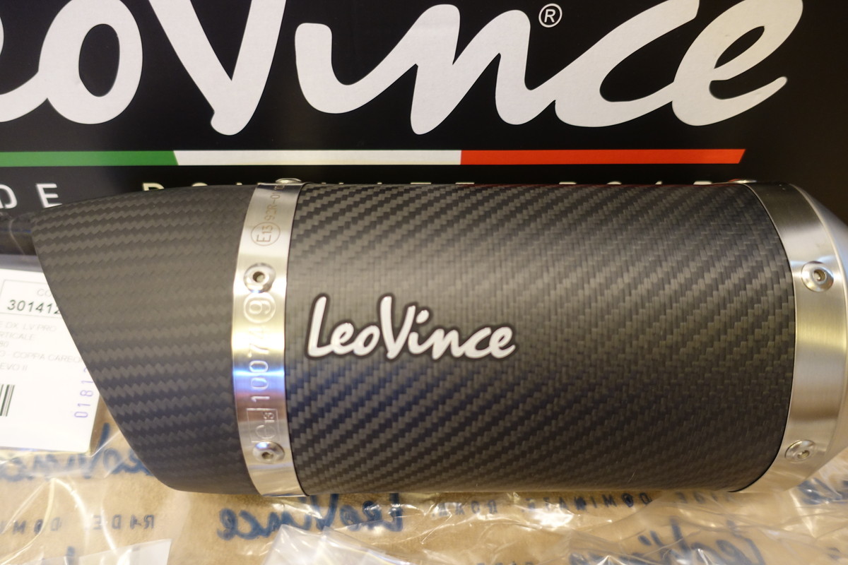 レオビンチ Z900 (17-19)(海外 35Kw/70Kw) LV PRO ECE-Approved カーボンスリップオンマフラー 定価104,280円 leo-14172E LeoVince_画像2